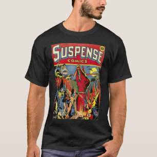 T-shirt des bandes dessinées #3 de suspens