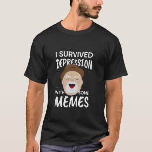 T-shirt Des Blagues Sarcastiques Drôle Survivent La Dépres