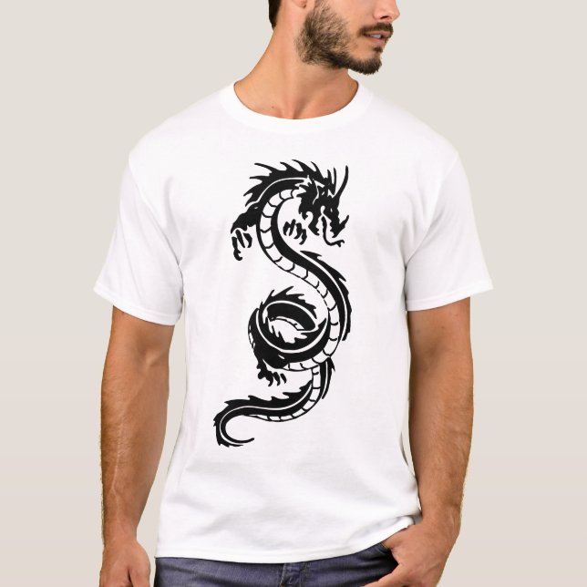 T - Shirt des chinesischen Drachen (Vorderseite)