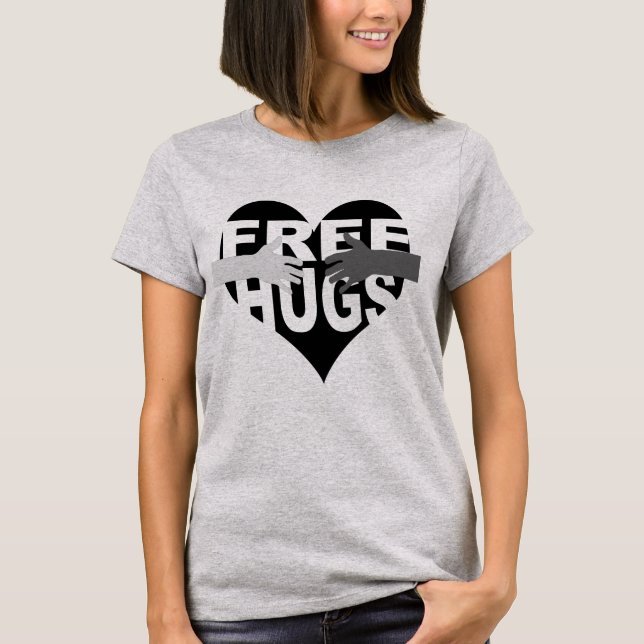 T-shirt Des coeurs libres (Devant)