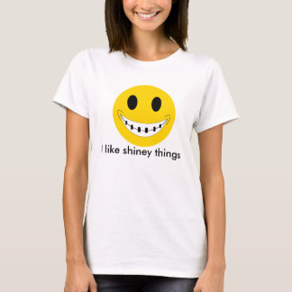 T-shirt des croisillons, j'aime des choses brillantes