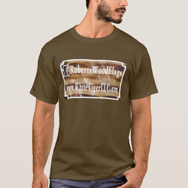 T-shirt des drapeaux Roberts Wood (Devant)
