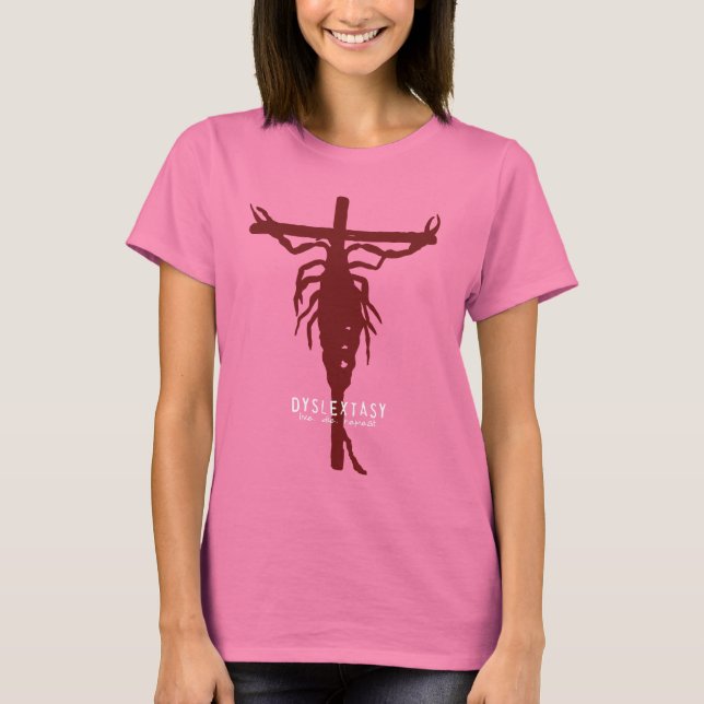 T - Shirt des Dyslextasy-Logos (Vorderseite)