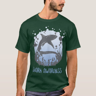 T-shirt Des Écologistes De La Sensibilisation Des Requins
