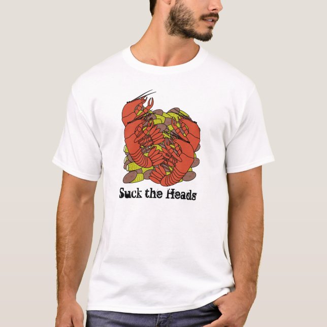 T-shirt des écrevisses des hommes (Devant)