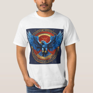 T - Shirt des Eisbergs Fierce Crystal Eagle: Entfe