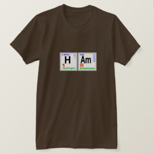 T-shirt des éléments périodiques HAM