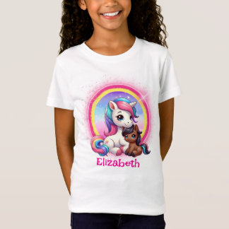 T-shirt des enfants Biracial Mixed Race Magique Un