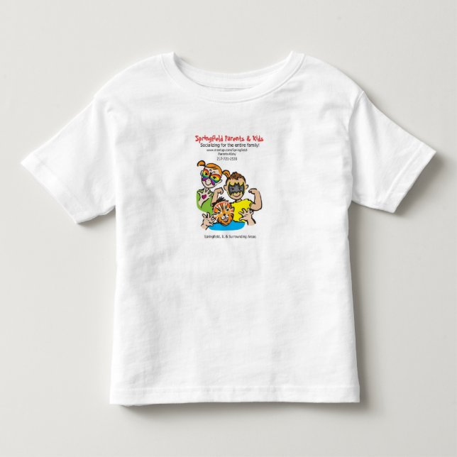 T-shirt des enfants en bas âge 3T de logo de SPK (Devant)