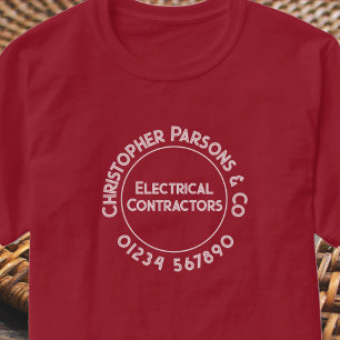 T-shirt des entrepreneurs électriques