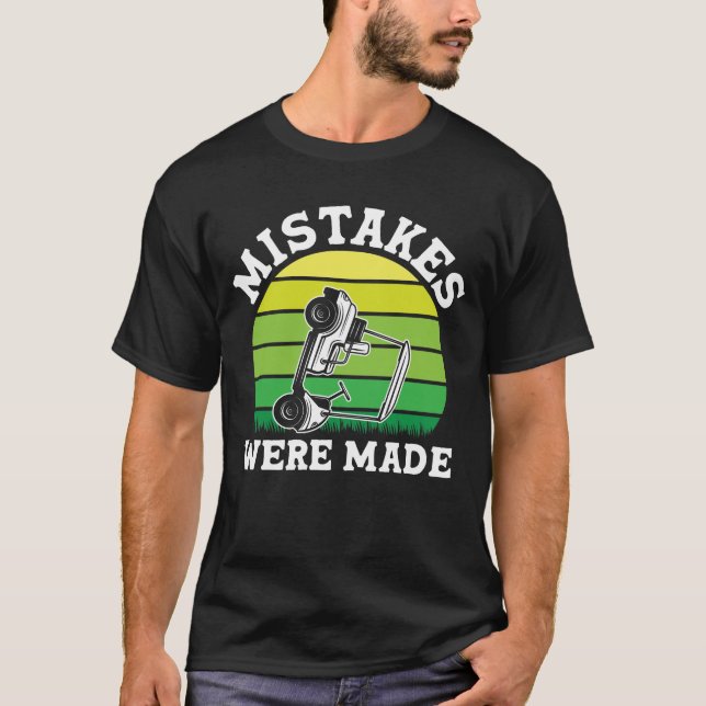 T-shirt Des Erreurs Ont Été Faites - Funky Golf Cart (Devant)
