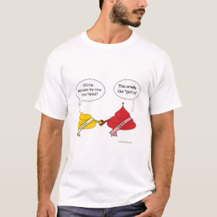 T-shirt Des espoirs de Donald Trump il sera BFFs avec