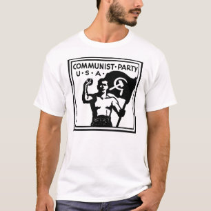 T-shirt des Etats-Unis de parti communiste
