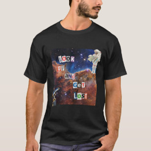 T-shirt Des Falaises Cosmiques Dans La Nebula De La Carina