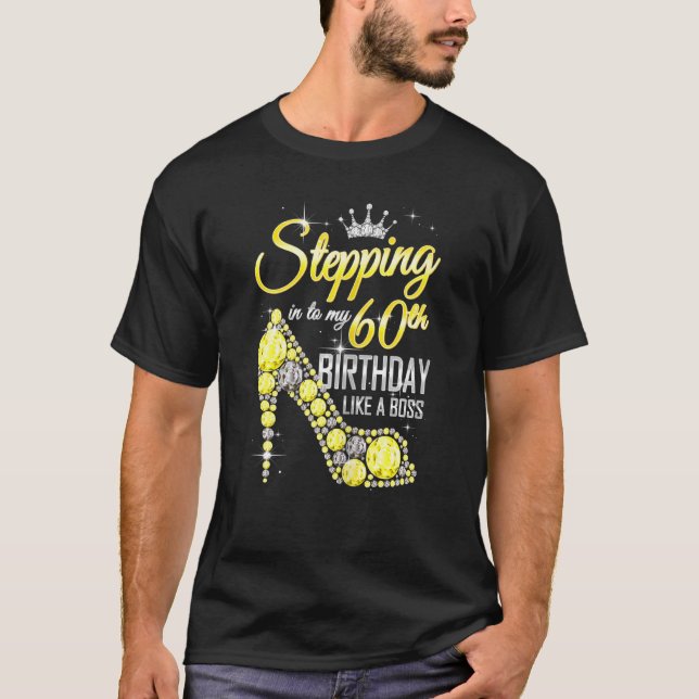 T-shirt Des Femmes Entrant Dans Mon 60E Anniversaire Comme (Devant)