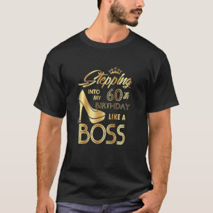 T-shirt Des Femmes Entrant Dans Mon 60E Anniversaire Comme