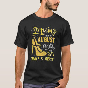 T-shirt Des Femmes Entrent Dans Mon Anniversaire D'Août Av