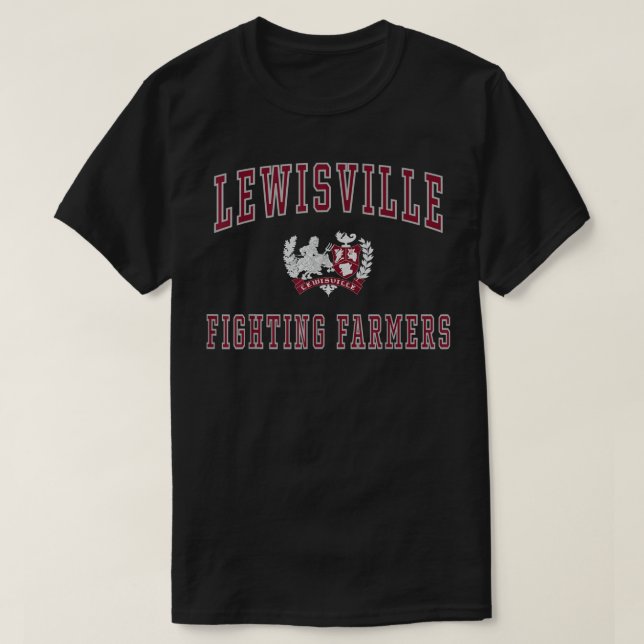 T-shirt des fermiers du lycée de Lewisville C1 (Design devant)