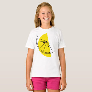 T-shirt des filles Citrus Lemon