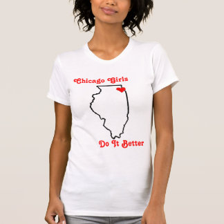 T-shirt Des filles de Chicago, il améliorent