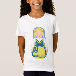 T-shirt des filles de Matryoshka