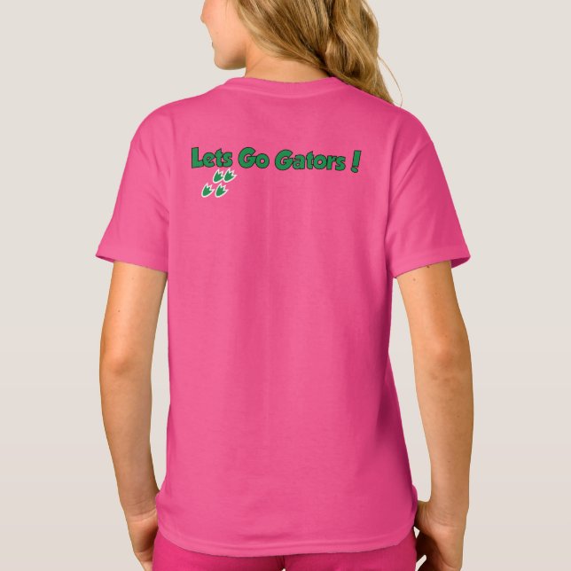 T-shirt DES - Gator Gear Girls Girls Shirt (Dos)