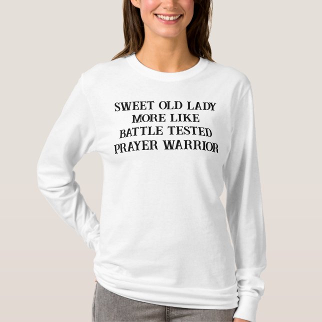 T - Shirt des Gebet-Kriegers (Vorderseite)