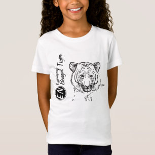 T-Shirt des gefährdetes das bengalische Kindes