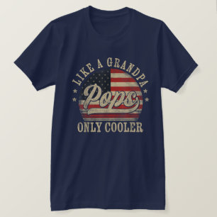T-shirt Des gens comme un grand-père seulement Glacière Po