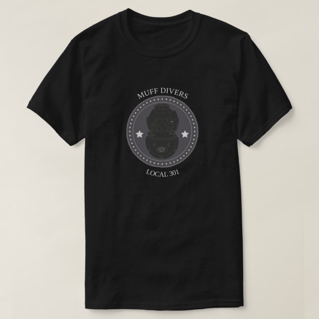 T-shirt des gens du pays 301 de plongeurs de (Design devant)