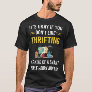 T-shirt Des gens intelligents qui projettent l'épargne
