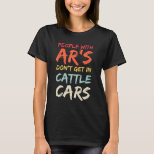 T-shirt Des gens sarcastiques avec des animaux ne se mette