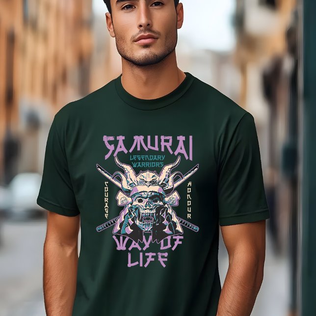 T-shirt des guerriers légendaires de Samurai (Créateur téléchargé)