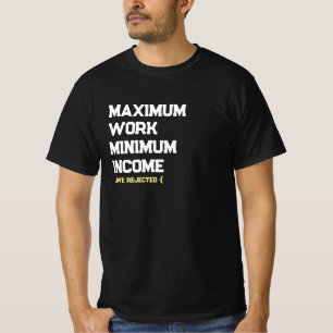 T - Shirt des Höchstarbeitsentgelts