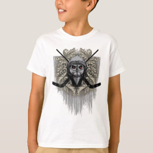 T-Shirt des höllischen Hockey-Torhüters