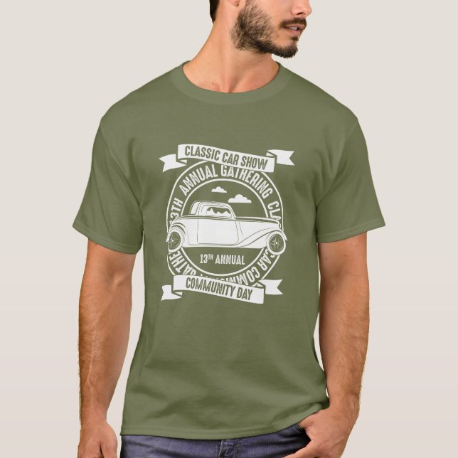 T-shirt des Hommes de Rassemblement annuel du Salo (Devant)