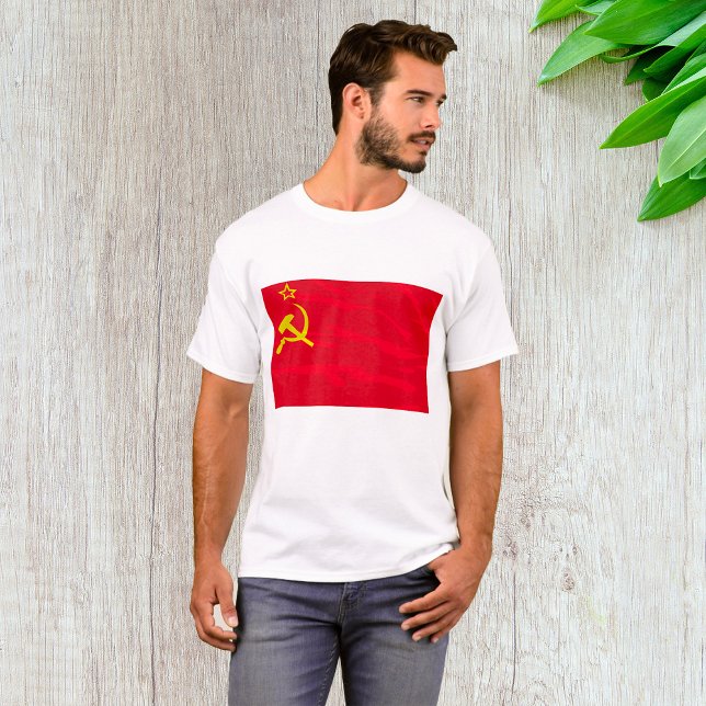 T-Shirt des hommes du pavillon de l'URSS (Créateur téléchargé)