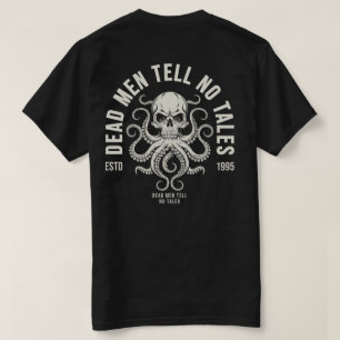 T-shirt Des Hommes Morts Ne Racontent Pas De Contes Pirate