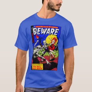 T-Shirt des Horror-Comics BEWARE aus den 1950er Ja