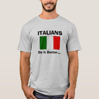 T-shirt Des Italiens il améliorent…