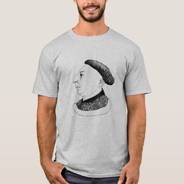 T - Shirt des Johns Dunstaple der Männer (wortlose (Vorderseite)