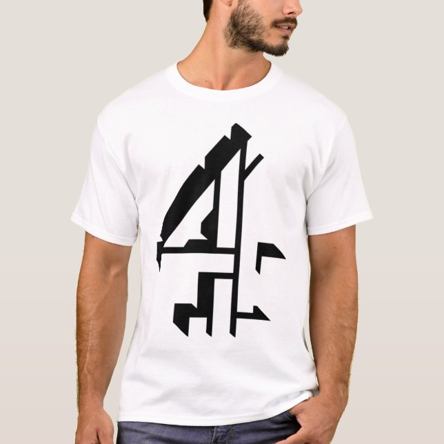 T - Shirt des Kanals 4 (Vorderseite)