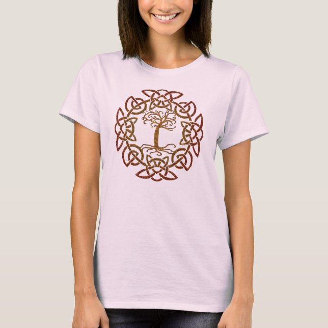 T - Shirt des keltischen Zirkels (Vorderseite)