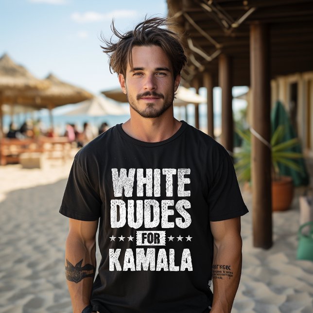 T-shirt Des Mecs Blancs Pour L'Élection Du Président Kamal (Créateur téléchargé)