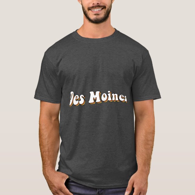 T-shirt Des Moines 3 (Devant)