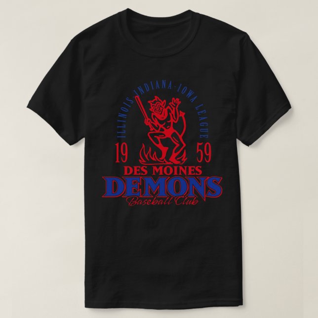 T-shirt Des Moines Demons (Design devant)
