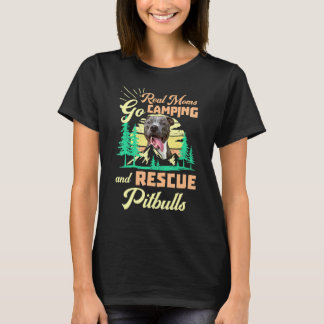 T-shirt Des Moms Impressionnantes Aller Camping Et Secouri