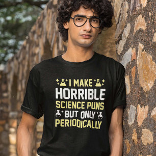 T-shirt Des mondes scientifiques horribles