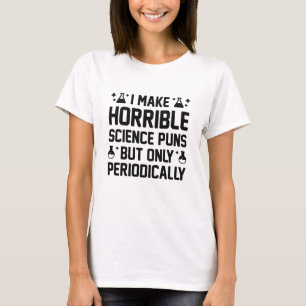 T-shirt Des mondes scientifiques horribles