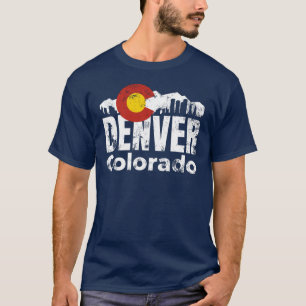 T-shirt des monts Denver Colorado